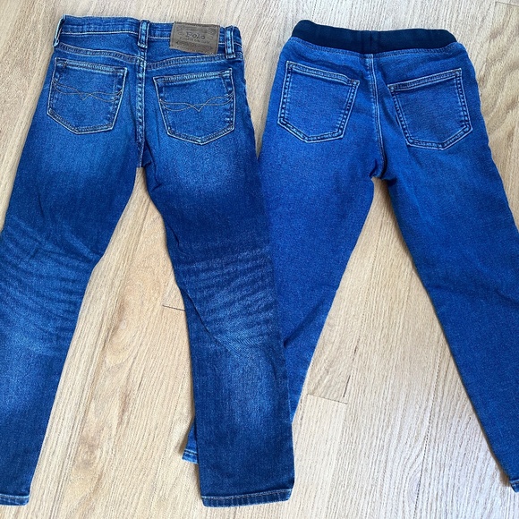 Youth Boy's Jeans Blue Denim Two Pairs Size 6 and 7 Ralph Lauren Crewcuts - Picture 5 of 5